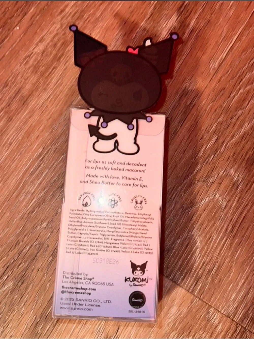The Crème Shop Kuromi Macaron Lip Balm